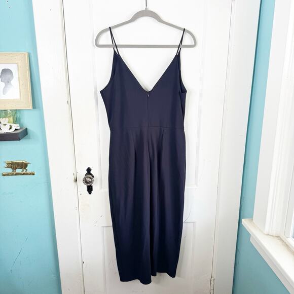 Betsey Johnson Revved Up Faux Wrap Tulip Hem Dress Bodycon Sexy Feminine Size 12 - Picture 10 of 12